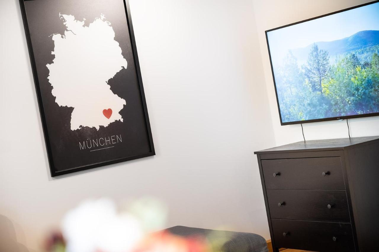 Marienplatz Apartment 2 Bedrooms Living Room Kitchen Мюнхен Экстерьер фото