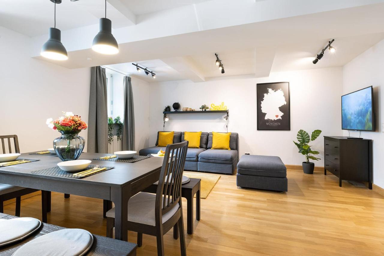 Marienplatz Apartment 2 Bedrooms Living Room Kitchen Мюнхен Экстерьер фото